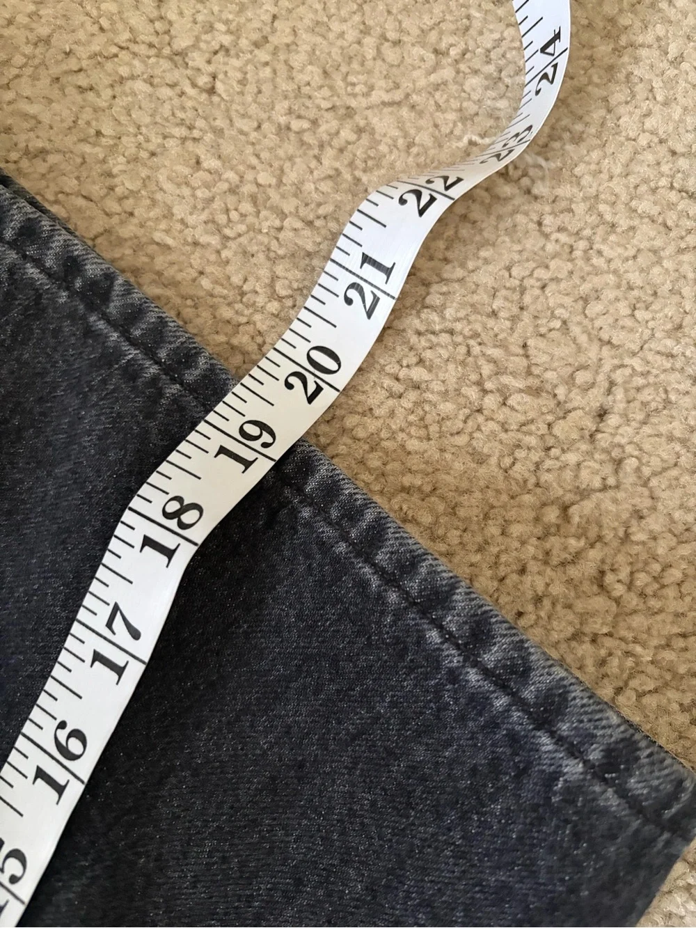 Citizens of humanity cutout waist wide leg baggy denim black jean shorts size 27